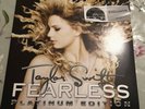TAYLOR SWIFT RSD FEARLESS CRYSTAL CLEAR AND METALLIC GOLD VINYL NUMBERED