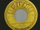 COUNTRY BOPPER - JOHNNY CASH - THE WAYS OF A WOMAN IN LOVE - HEAR  -1958 SUN 302