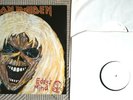 IRON MAIDEN - EDDY'S MIND / LIVE MILANO 1984 / DOUBLE LP / WHITE LABEL / EX