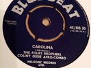 Folks Brothers - Carolina / I Met A Man - 1961 UK Blue Beat BB 30 - Ska