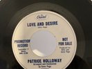 Patrice Holloway Love And Desire/ Ecstacy Original Northern Soul