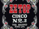 ZZ TOP 5 Vinyl LPs- CINCO NO 2 : SECOND    - NEW/SEALED BOX SET
