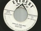 ROCKABILLY TEEN- RANDY LEE- OPEN UP YOUR ARMS  / THE QUESTION -HEAR 1960 EVEREST