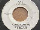 Beatles Please Please Me VJ 581 45rpm All White Label Rare Variation