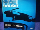 @HFS75 *HI-FI SOUND STEREO TEST RECORD* NM