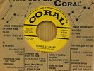 The Demensions doowop 45 Young At Heart bw Your Cheatin Heart on Coral