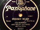 EUROJAZZ Arthur Rosebery + Frank Coughlan Broadway Melody Parlophone 22521 (hot)