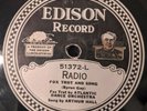 Atlantic Dance Orchestra-Edison 51372-Radio-Ken Burns-EX-Jazz