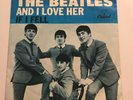 The Beatles: AND I LOVE HER/IF I FELL 45 RPM Picture Sleeve Only (No Record)