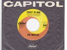 BEATLES Canada 45 - Ticket To Ride / Yes It Is
