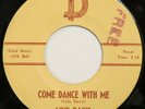 LINK DAVIS Come Dance With Me / Five Miles From Town D 45 rockabilly HEAR