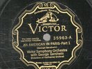 124i.  George Gershwin - An American in Paris - Victor 35963 & 35964 (2 records)