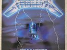 METALLICA Ride The Lightning LP 1984 MEGAFORCE MRI 769 ORIG PRESS Silver Labels