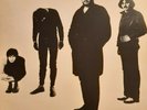 THE STRANGLERS 'BLACK AND WHITE' LP & FREE WHITE VINYL 45 UK UA 1978 LYRIC INNER