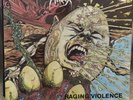 Hirax Raging Violence LP Vinyl Thrash Metal Metal Blade Records