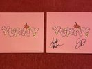 DOUBLE Autographed Signed Justin Bieber Yummy Single 7