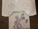 METALLICA AND JUSTICE FOR ALL VERTIGO 1988 ORIGINAL DOUBLE LP VINYL