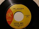 The Crystals LITTLE BOY PHILLES 119X RARE 45RPM One Sided Phil Spector 45 SINGLE