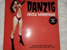 DANZIG, DEVILS WHOREHOUSE, WHITE VINYL LP - Rare  Ex Vinyl Limited To 150