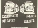 SEX PISTOLS FRENCH MISPRINT PRETTY VACANT / NO FUN MISCREDIT 7” 640 109 STOOGES