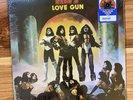 KISS LOVE GUN WALMART TANGERINE/AQUA SPLATTER VINYL LP SEALED BLUE HORN ERROR