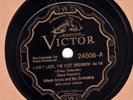 78 rpm Prewar Jazz – Isham Jones and his Orchestra – Victor 24606 – E