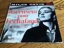 Miles Davis   Ascenseur pour l’echagaud   French 10” Vinyl. VG.