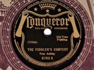 COUNTRY -- Clarence Tom Ashley : The Fiddler's Contest - Conqueror 8103 - 78 V+