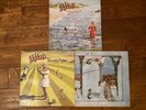 3 Genesis LP Records Foxtrot Trespass Nursery Cryms Gatefold Charisma