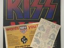 KISS Alive II 2xLP vinyl record 1st press with tattoos/booklet/order form AUCOIN