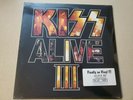 KISS ALIVE III 2 LP RARE SEALED BLUE VINYL LIMITED NUMBERED 1993 ORIGINAL