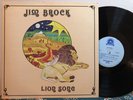JIM BROCK lion song HMC rare private press LP VG+ free jazz funk