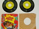 The Banana Splits TWO Vinyl Records 45Rpm VG - Tra-la-la Doin' The Banana Split