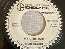 Rockabilly 45 CHAN ROMERO - My Little Ruby - Del-Fi