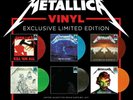 Metallica - Set of All 6 Walmart Exclusives Color Vinyl Records