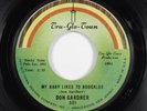 Northern Soul Mod 45 DON GARDNER My Baby Likes To Boogaloo TRU-GLO-TOWN VG+ HEAR