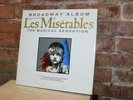 Les Miserables Broadway Album- 2 Vinyl Records with RARE Insert