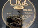 Dorsey Brothers Orchestra-OKeh Hot Jazz 78 RPM-She's Funny That Way-EX-