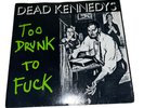 Dead Kennedys Too Drunk To Fuck 45 Vinyl Insert 1st Press New Record Punk HC PS