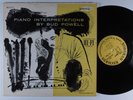 BUD POWELL Piano Interpretations NORGRAN LP mono dsm cover ^