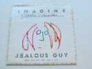 JOHN LENNON   1988   U.K. 45  SINGLE   IMAGINE   JEALOUS GUY  HAPPY XMAS