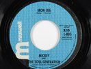 Funk Mod 45 MICKEY & SOUL GENERATION Iron Leg MAXWELL VG+ HEAR