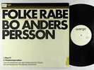 Folke Rabe/Bo Anders Persson - Was??/Proteinimperialism LP - Wergo Germany VG+