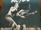 ACDC Bloody Live-reading 1976 Black Vinyl, classic rock, limited edition album