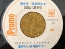 SODA STEREO - Musica Ligera - RARE COSTA RICA 45 PROMO