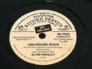 78 RPM Elvis Presley JAILHOUSE ROCK rockabilly classic RE RCA wlp nm-
