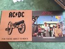 2 Vtg. AC/DC LP’s For Those About To Rock N Dirty Deeds Done Dirt Cheap