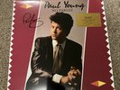Paul Young - No Parlez Purple Vinyl LP Signed
