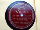Four Novelty Waltzes Johann Strauss Victor Red Seal Set #DM-665 Boston “Pops”