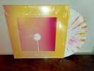 Hotel Pools - Fall ‘18 Vinyl - White w/ Yellow/Pink Splatter.